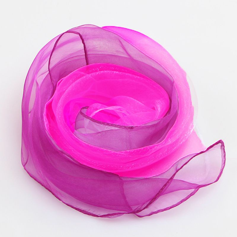 Khăn Vuông Màu Gradient Dùng Biểu Diễn Múa Cho Trẻ Mẫu Giáo