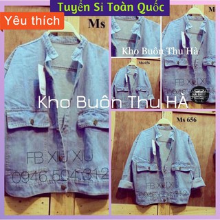 Áo khoác bò xanh chất đẹp