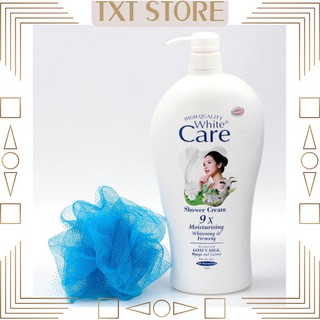 Sữa tắm dê White Care trắng mịn 1200ml - Sữa tắm Thái Lan chính hãng.