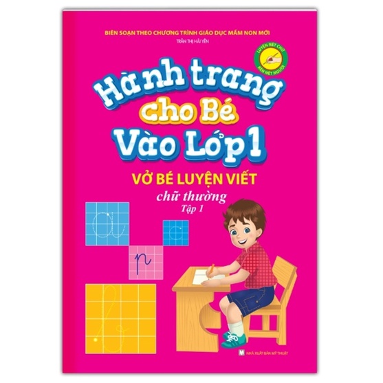 Sách - Túi hành trang cho bé vào lớp 1 (8 cuốn)