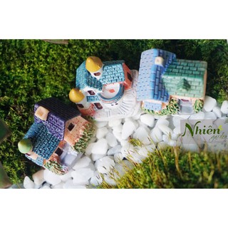 [Hình thật] NHÀ GẠCH - Phụ kiện Terrarium