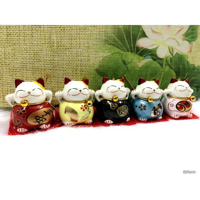 BỘ 5 TƯỢNG MÈO THẦN TÀI MAY MẮN | BigBuy360 - bigbuy360.vn