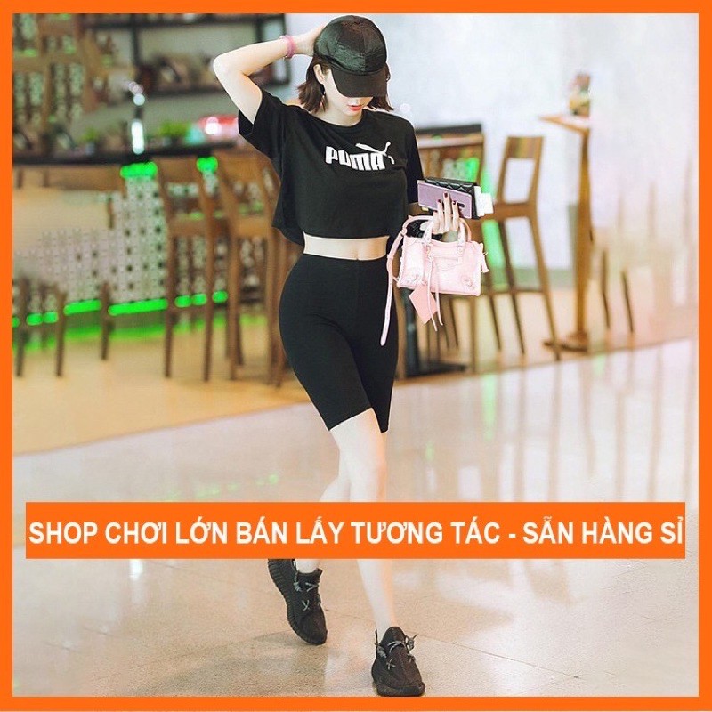 Quần Legging Lửng Nữ 🌸 Legging ngố nâng mông SIÊU HOT 🌸 | BigBuy360 - bigbuy360.vn