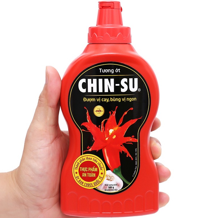 Tương ớt Chinsu chai 500g (MS259)