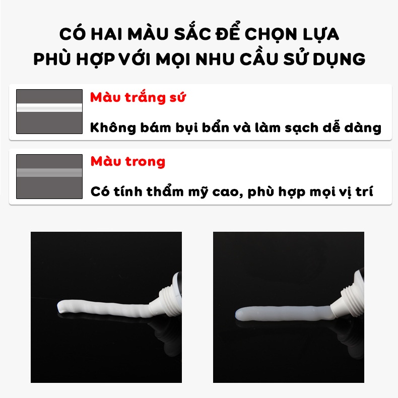 Keo bịt khe hở, chống thấm nước, nấm mốc siêu bền - Phụ Kiện Cửa KAPU