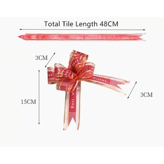 Cuộn Dây Ruy Băng Lụa In Hoa Dùng Trang Trí Tiệc Cưới/Sinh Nhật/Lễ Tình Nhân DIY