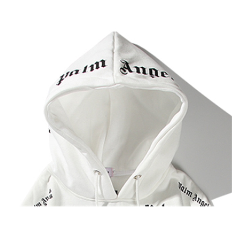 Áo hoodie Cotton tay dài in chữ ITEM PA cổ điển kích thước lớn M~XXL cho nam và nữ