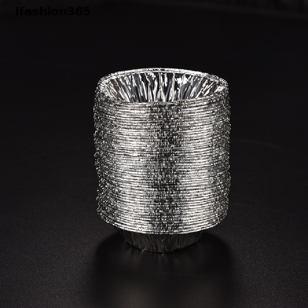 50 Khuôn giấy nhôm dùng một lần làm bánh tart trứng chất lượng cao