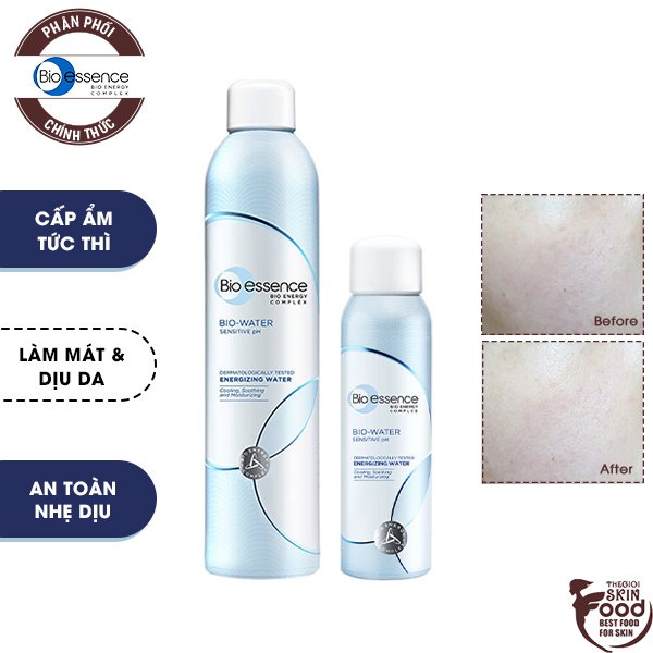 Xịt Khoáng Dưỡng Da Ẩm Mịn Bio-essence Bio-Water Energizing Water