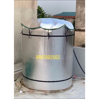 #Áo_bọc_chống_nóng_téc_nước 500 lít ( Đứng-Nằm )