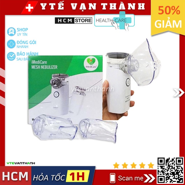 Máy Xông Khí Dung Mũi Họng Imedicare iUN-9S (iUN 9S) | (Singapore) -VT0300