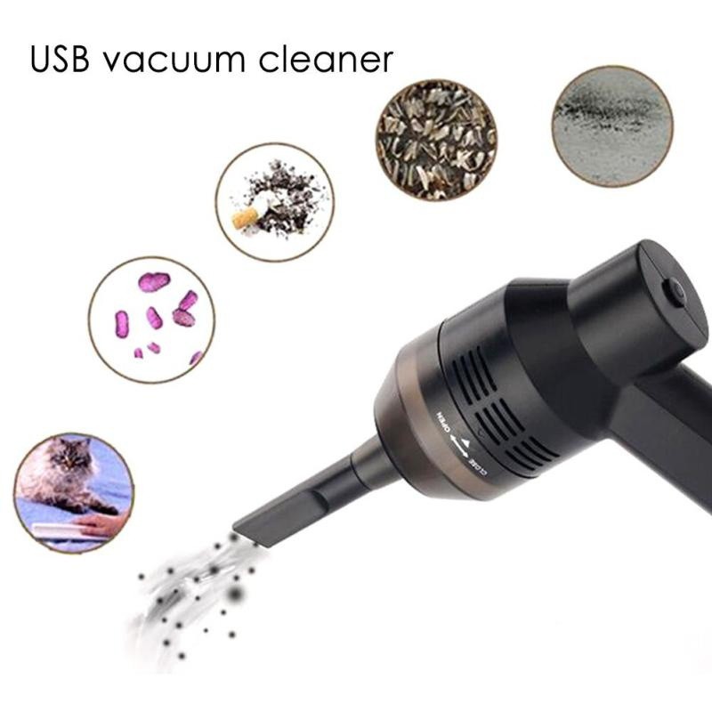 Máy hút bụi mini cầm tay chuyên dụng cho máy tính kèm phụ kiện
