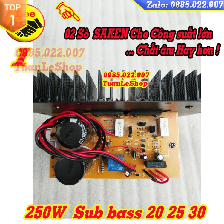 MẠCH LOA SUB - MACH LAO SUP 2 SÒ SA KEN NGUỒN ĐỒNG VUÔNG  - MACH LOA SUB - MACH SUP