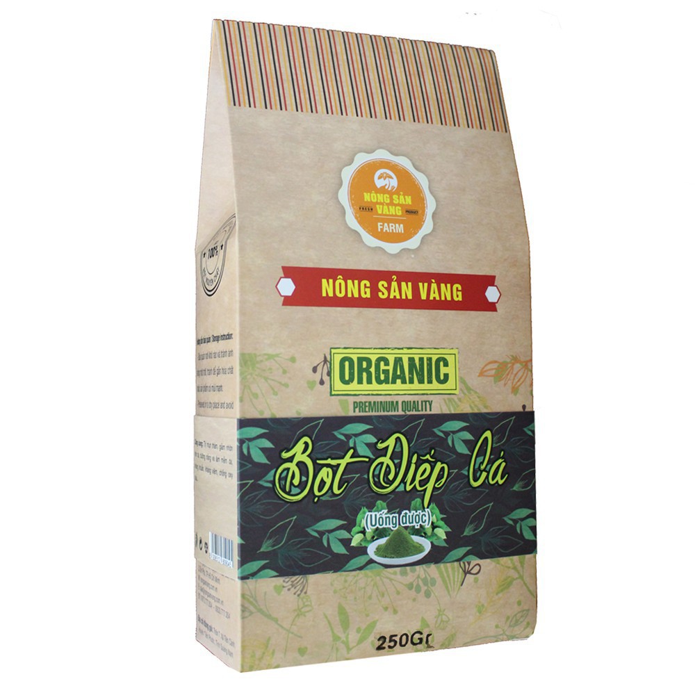 (Quà Tặng nhận được là 1 Kẹo Alpenliebe) Bột diếp cá (uống được) 250gr - Nông sản vàng | BigBuy360 - bigbuy360.vn