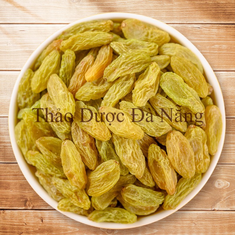 Nho Khô vàng Ấn Độ loại ngon 100 gram.