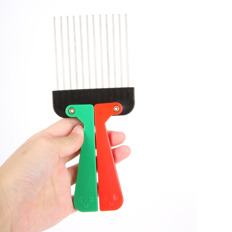 Lược Xỉa Tạo Phồng &amp; Chải Pomade Cao Cấp Afro Pick Gấp Gọn