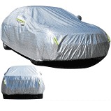 Bạt phủ ô tô 4 chỗ cách nhiệt cao cấp chống nắng mưa bụi bẩn màu xám bạc
