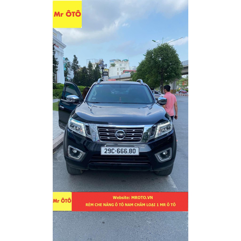 Rèm Che Nắng Xe Nissan Navara Hàng Loại 1 MR Ô TÔ