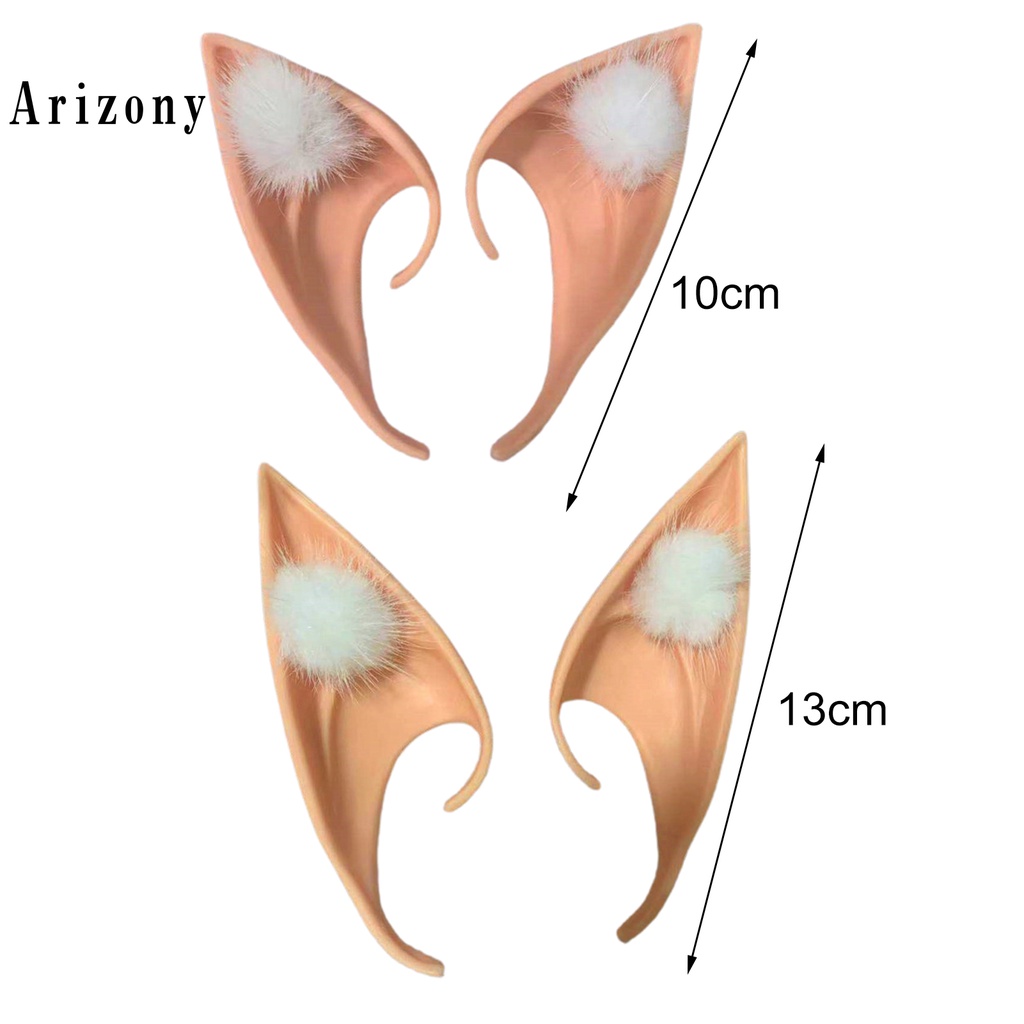 AY Lightweight Ear Props Halloween Themed Fairy Ears Decor Long Lasting for Home