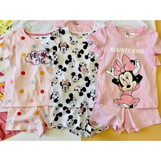 Bộ cotton bé gái 2-10y
