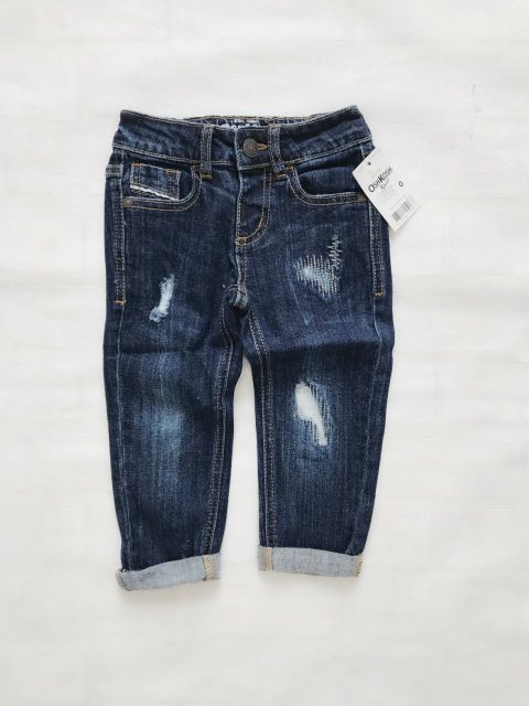 Quần bò dài lưng chun Oshkosh