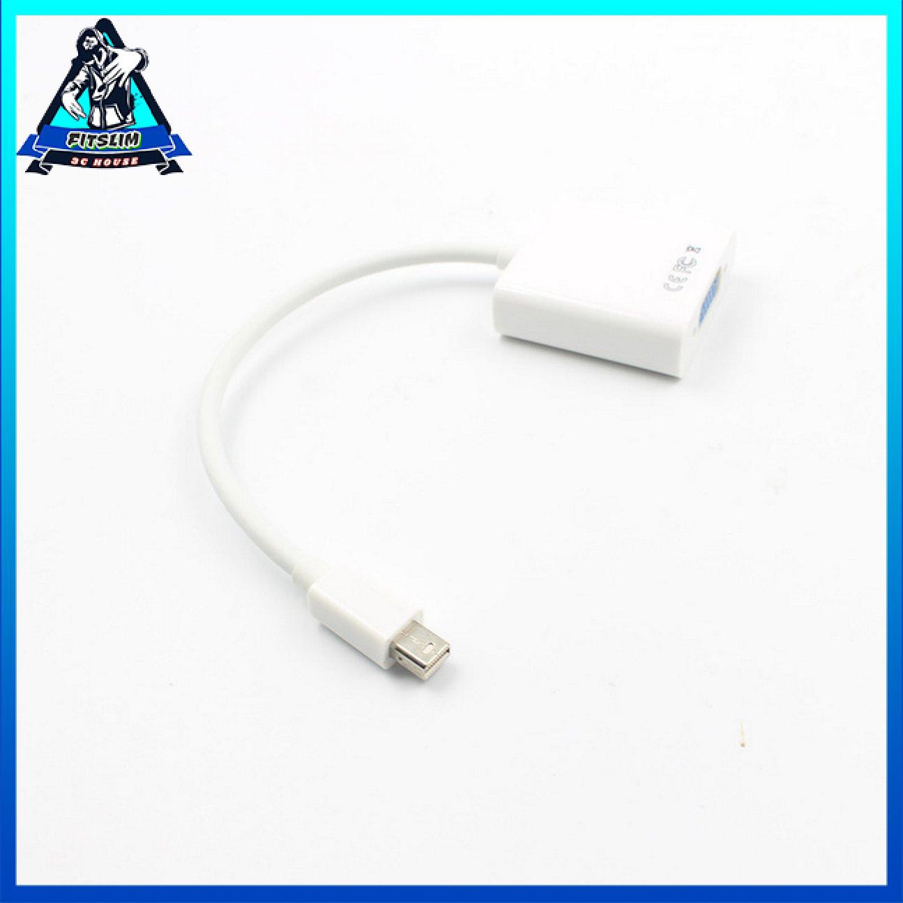 Đối với Macbook Airpro Cổng hiển thị Thunderbolt Mini Dp To Vga Cable Adapter 1080P