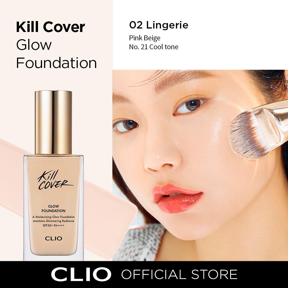 Kem nền Clio Kill Cover Glow SPF 50+ PA++++ che phủ cao 15ml | BigBuy360 - bigbuy360.vn