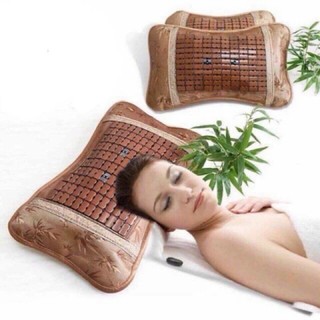 Gối trúc mây hạt cao cấp