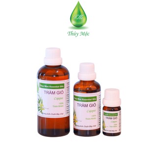 Tinh dầu tràm huế thiên nhiên nguyên chất xông thơm phòng đuổi muỗi an toàn cho bé 10ml 50ml 100ml có kiểm định Thủy Mộc