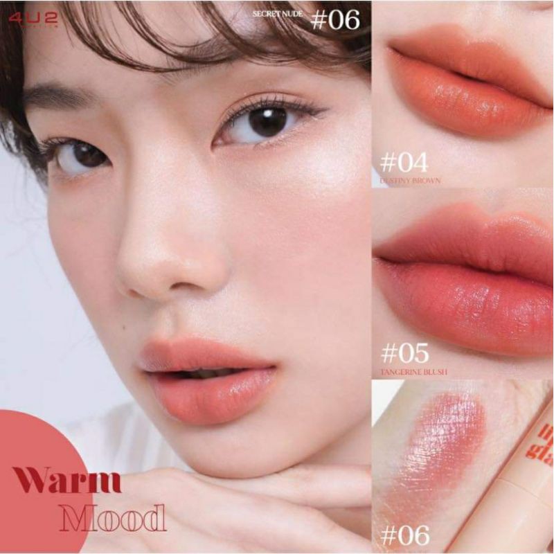 Son môi Lip Glam by 4u2 hàng xách tay Thái Lan