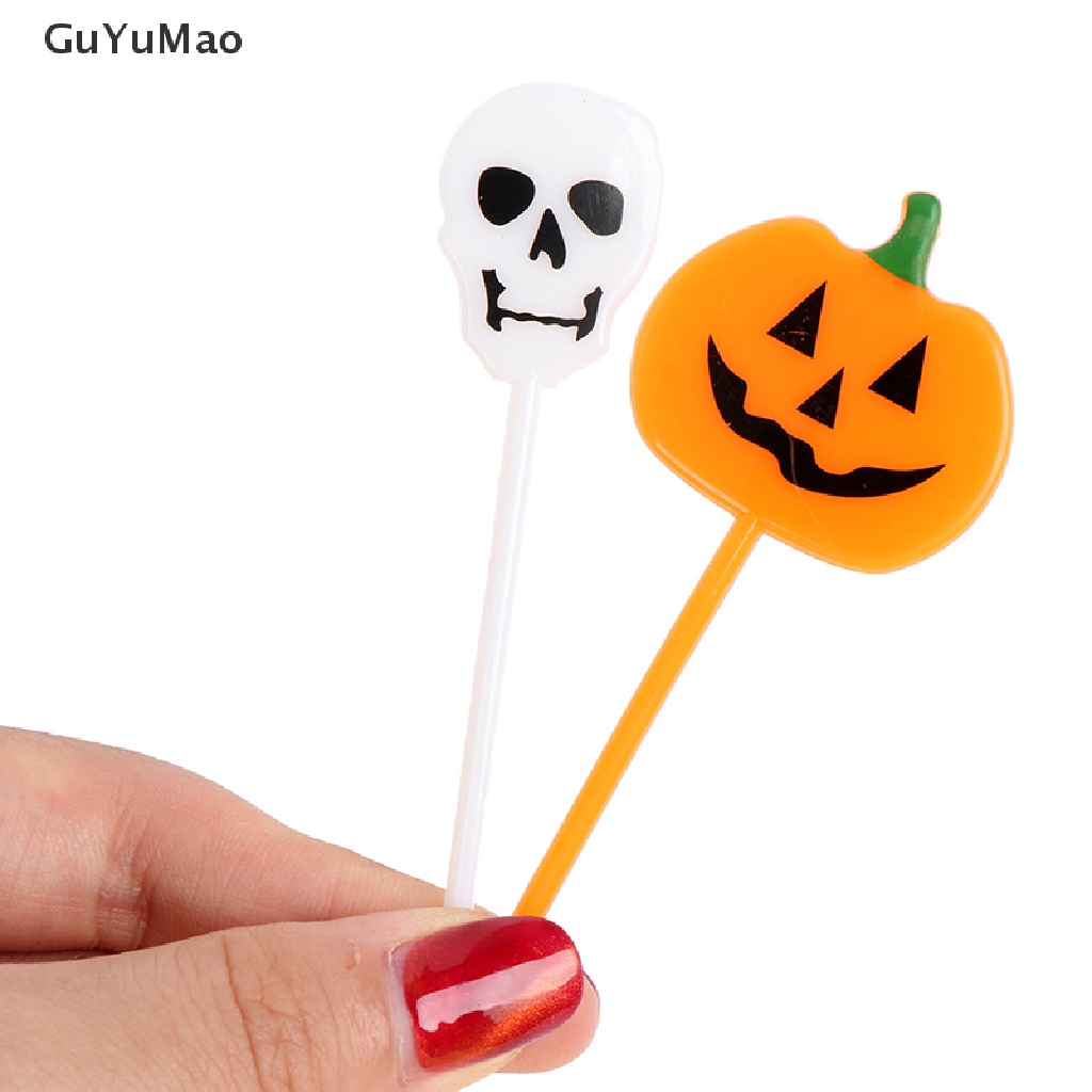 Bộ 10 Nĩa Ăn Trái Cây Phong Cách Halloween