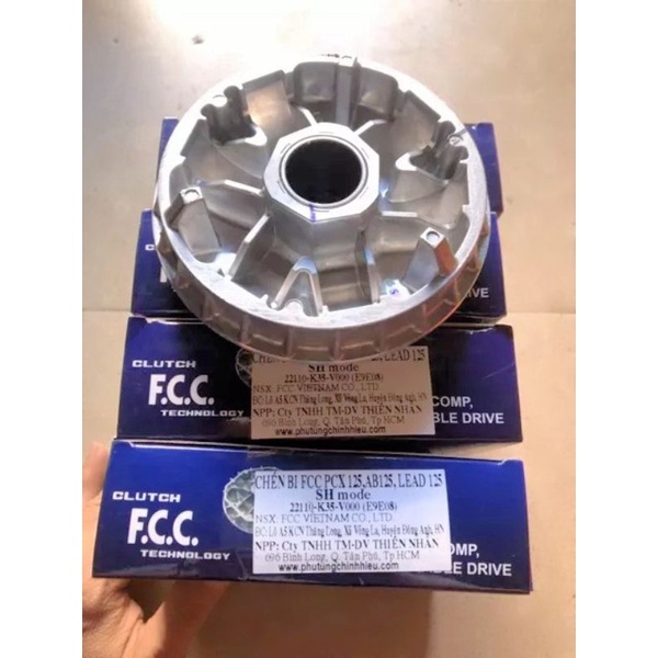 CHÉN BI, MÁ ĐỘNG PULLY FCC PCX, AB 125, Airblade 125/SH MODE/LEAD 125, VARIO (22110-K35-V000) FCC