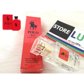 Hot Hot 129K ( chỉ trong 7 ngày ) Nước hoa nam AUTH chính hãng Polo Red mini 20ml