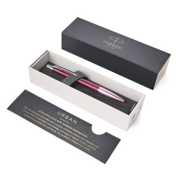 [Chính Hãng] Bút bi cao cấp Parker Urban PRM Đ-Dark Purple TB4-1975465 (Hàng Nhập Khẩu)