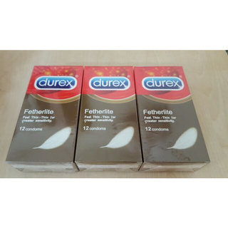 [Sỉ durex]Combo 3 hộp Bao cao su SIÊU MỎNG Durex Fetherlite- 36 cái