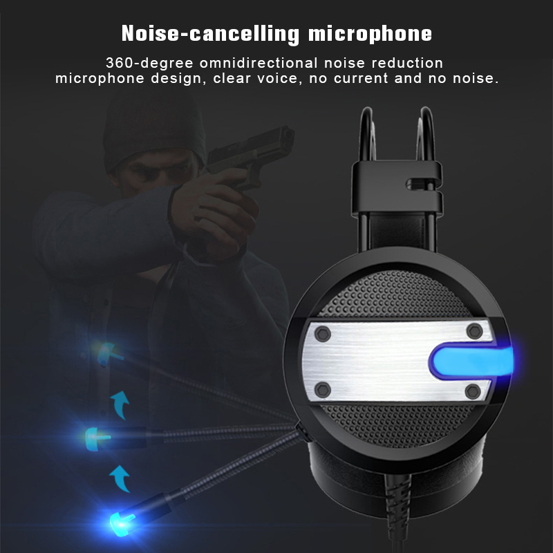 Tai Nghe Chụp Tai Chơi Game Có Mic Chất Lượng Cao