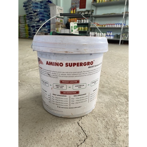 Phân bón lá amino supergro 10kg