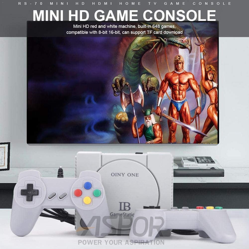 Máy chơi game HDMI 648 trò chơi kinh điển tặng kèm 2 tay cầm IB Station Only One - senvangshop