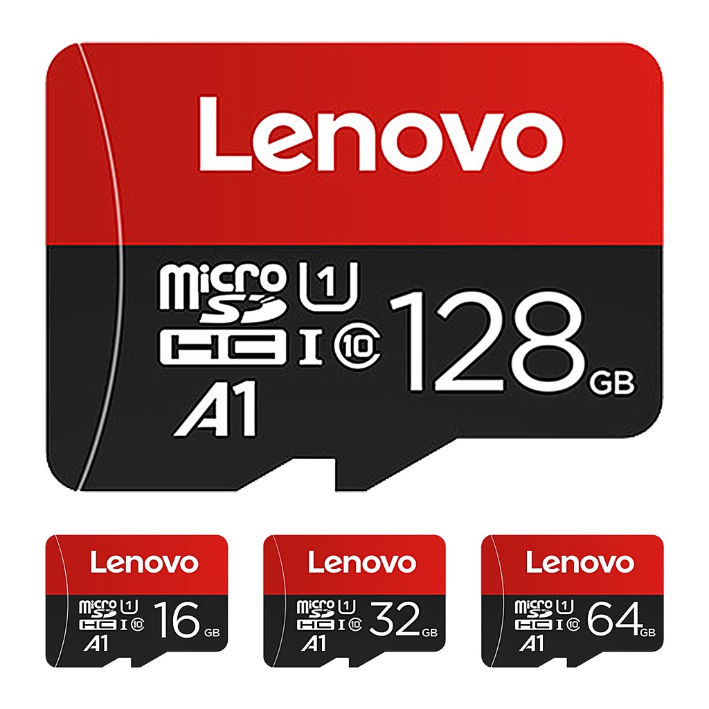 Thẻ nhớ TF LENOVO màu đen tốc độ cao chịu nhiệt độ cao 16G 32G 64G 128G