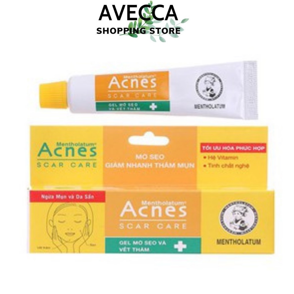 Gel mờ sẹo và vết thâm Acnes Scar Care 12g