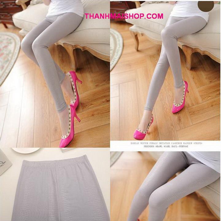 Quần legging thun da rắn cá tính QA008 nhiều màu thời trang sành điệu