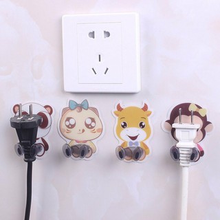 Combo 15 chiếc Móc dán tường hoạt hình đa năng
