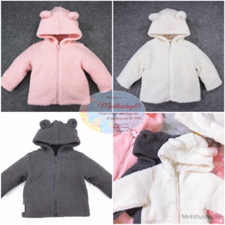 Áo khoác lông cừu Old Navy tai gấu đáng yêu