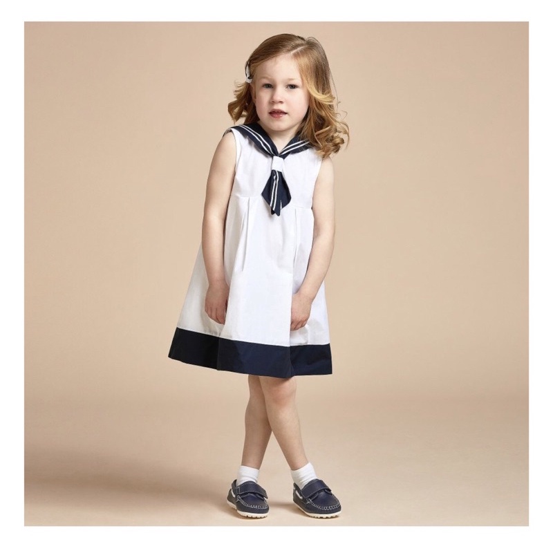 Váy bé gái- Đầm thủy thủ bé gái thương hiệu Jam&Jenny xuất Châu Âu cho bé từ 12 đến 38kg