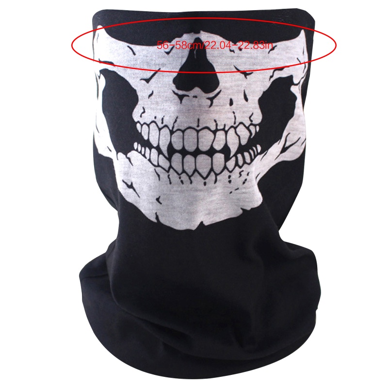 Khăn Trùm Đầu Kiêm Mặt Nạ Hóa Trang Halloween