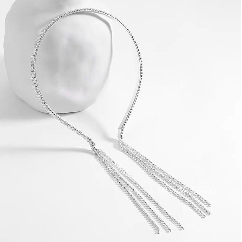 Cài Tóc Đính Đá Lấp Lánh Phong Cách Hàn Quốc Xinh Xắn Cho Nữ