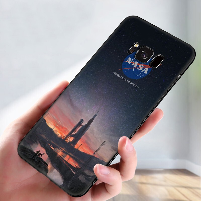 Samsung Galaxy J2 J4 J5 J6 Plus J7 J8 Prime Core Pro J4+ J6+ J730 2018 Casing Soft Case 69SF NASA Space mobile phone case