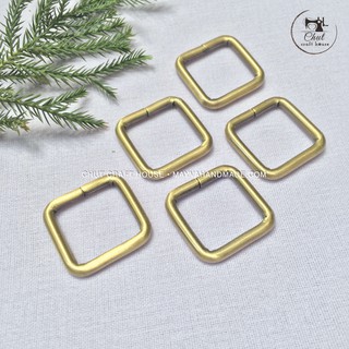 Khoen vuông - Size 1.5cm đồng atimon