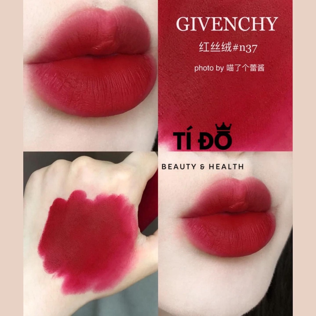 GIVENCHY -  Son Thỏi Le Rouge Deep Velvet BẢN ĐẶC BIỆT (CÓ SẴN #37)