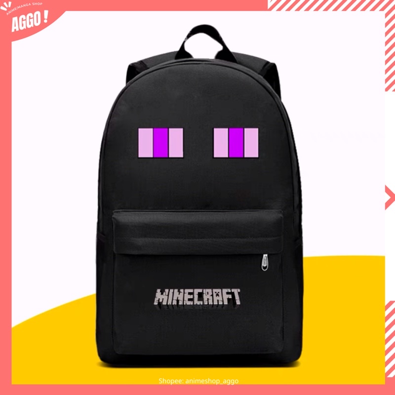 Balo đi học trò chơi Minecraft mẫu mới cực đẹp